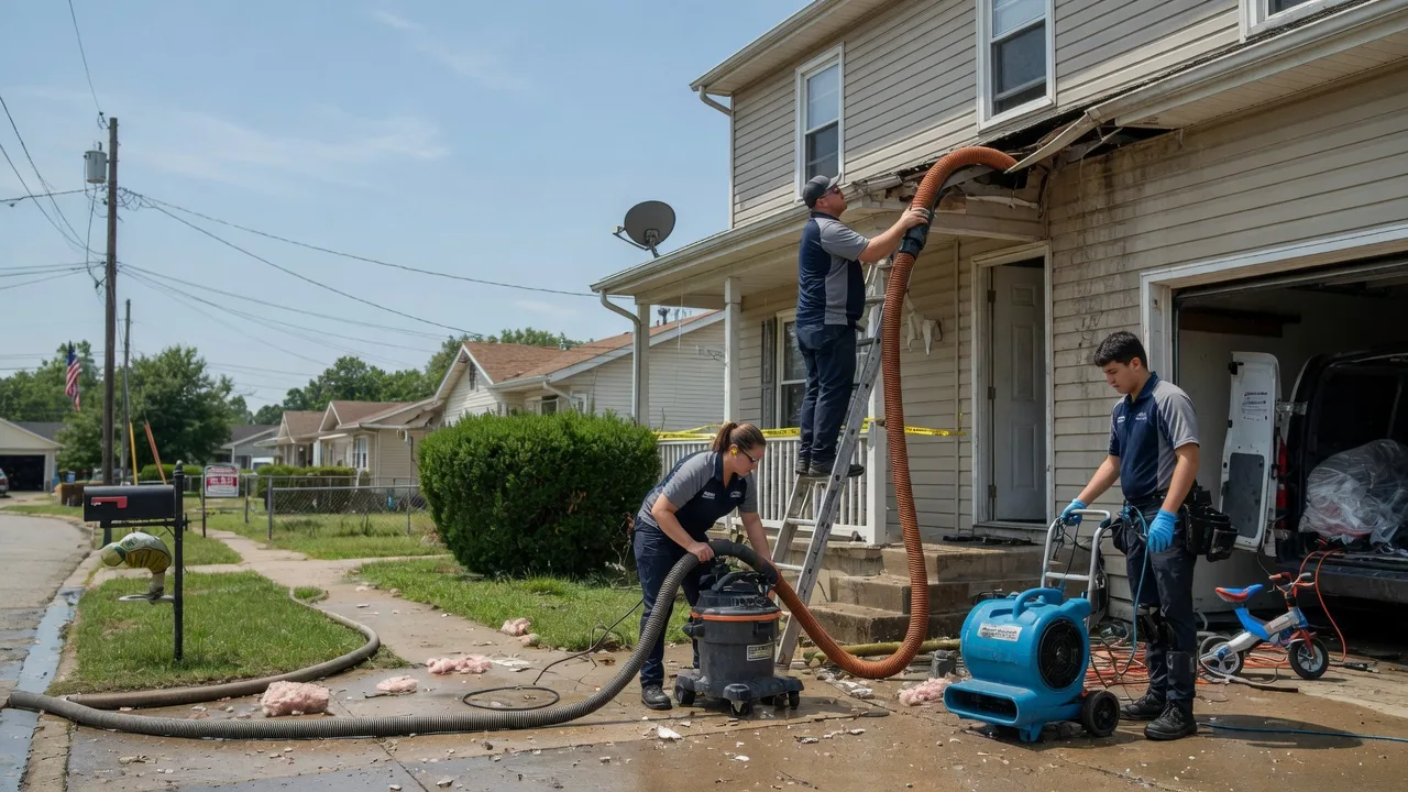 Water Damage Restoration in Versailles, KY near me